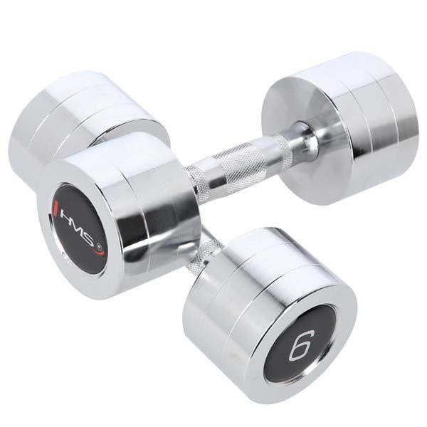 Hantle chromowane 2 x 6 kg CHD06 HMS zdjęcie 1