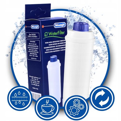 Oryginalny Filtr do Wody Ekspresu DeLonghi DLS C002 SER3017 Wkład na Arena.pl
