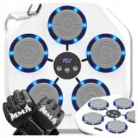 MASZYNA DO BOKSU BOKSOWANIA INTELIGENTNA TARCZA LED BT GŁOŚNIKI +