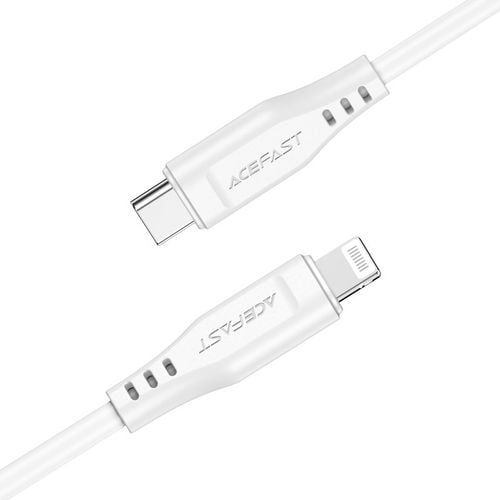kabel przewód do iphone mfi usb-c - lightning 30w 3a 1.2m biały na Arena.pl