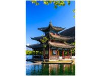 40X60CM STARE MIASTO LIJIANG OBRAZ