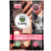 karma mokra dla kota z łososiem turna cats 100g saszetka bez zbóż naturalna