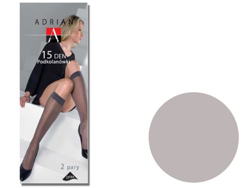 Podkolanówki Lycra Adrian 15den Antracite Uni na Arena.pl