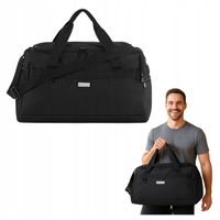 TORBA TRENINGOWA SPORTOWA PODRÓŻNA TURYSTYCZNA BAGAŻ DUŻA MOCNA PASEK