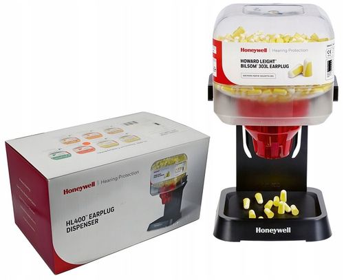 Dozownik Zatyczek do Uszu Stoperami Honeywell HL400 Plus Zatyczki 400 Par na Arena.pl