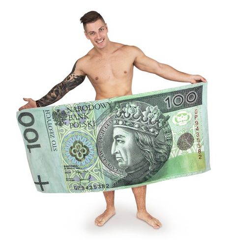 Ręcznik 100 zł Hajs na Arena.pl