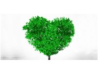 OBRAZ TREE OF LOVE MIŁOŚĆ SERCE PRZYRODA