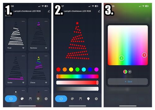 LAMPKI CHOINKOWE 100 LED WIFI SMART TUYA 10M MULTI KOLOR PILOT APLIKACJA na Arena.pl