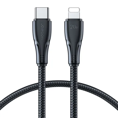 Kabel Joyroom Surpass Series A11 Lightning / USB-C 20W 1.2 m - czarny na Arena.pl