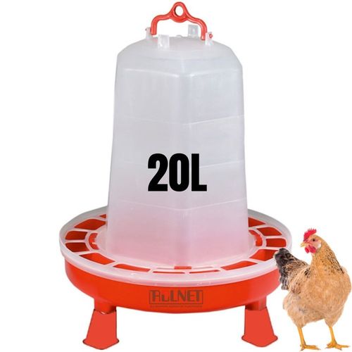 Zestaw dla drobiu – poidło 20L i karmidło 20kg dla kur, brojlerów, kaczek na Arena.pl