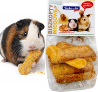 DAKO-ART Biszkopty Miodowe ciastka przysmak królika gryzoni ptaków papugi