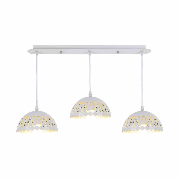 LAMPA WISZĄCA LISA WHITE 3XE27 zdjęcie 1