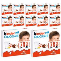 Kinder Chocolate Batonik z nadzieniem mlecznym 50 g (4 sztuki) x 12 sztuk
