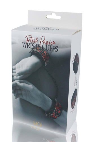 btb fetish wrists cuffs red na Arena.pl
