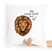 Poduszka Prezent Dla Syna Syneczek Synka Lwa Z Nadrukiem Ze Zdjęciem