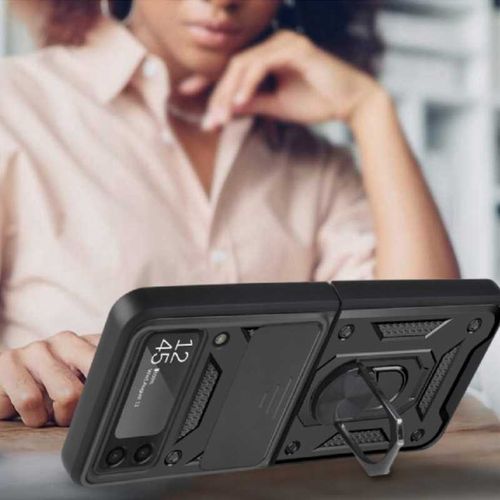 Spacecase Camring Galaxy Z Flip 3 Black na Arena.pl