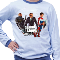 Piżama dziecięca GTA VI Grand Thief Auto