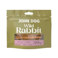 Przysmak dla psa z Królika Sticks John Dog Wild Pocket 5 szt.