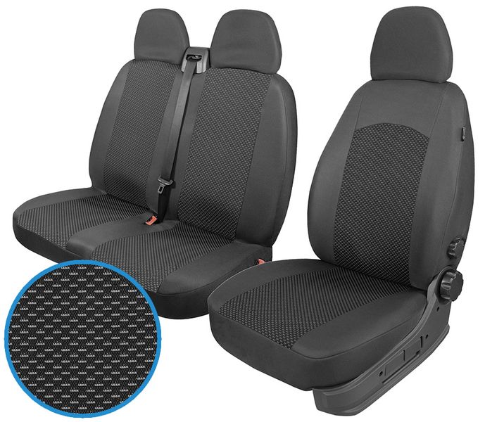 Pokrowce 3 osoby do Opel Vivaro 2001-2014 zdjęcie 1
