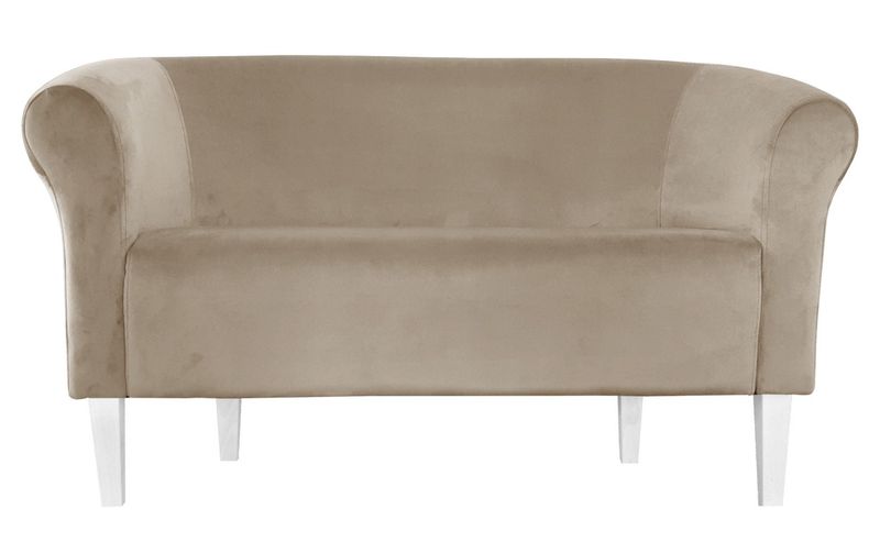 Sofa Milo MG09 szary beż nogi 20 białe zdjęcie 1