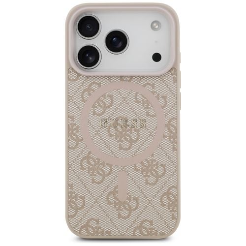 etui guess 4g ring classic logo magsafe  do iphone 17 pro różowy na Arena.pl