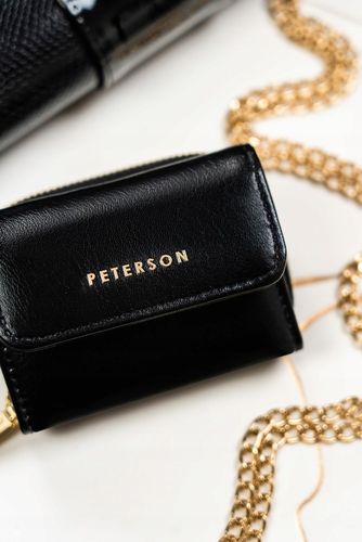 mały portfel damski ze skóry ekologicznej - peterson na Arena.pl