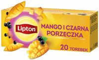 LIPTON Owocowa 20tb Mango Czarna Porzeczka