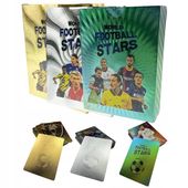 KARTY PIŁKARSKIE 3w1 165szt SREBRNE + ZŁOTE + TĘCZOWE KARTY KOLEKCJONERSKIE