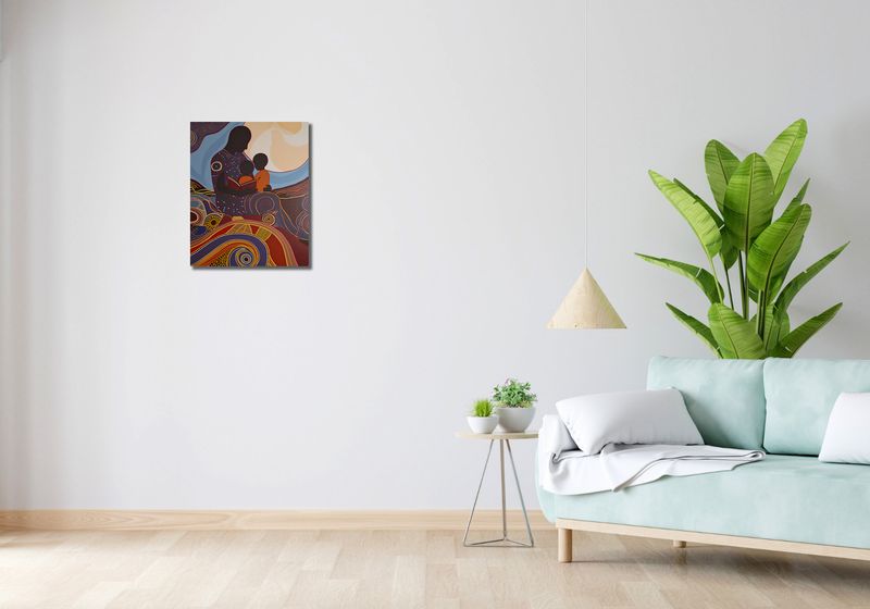 Obraz 40x50cm Opowieści Przodków zdjęcie 2