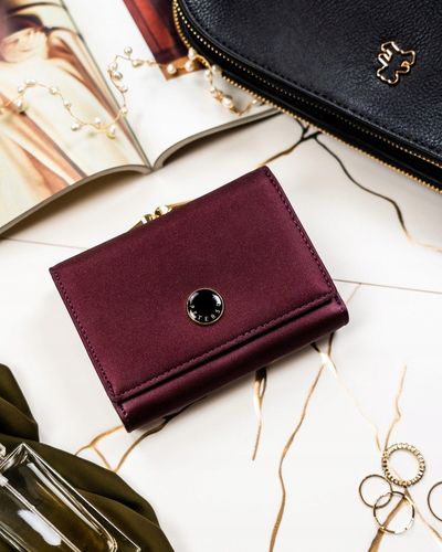 Portfel damski ze skóry Peterson modny skórzany z RFID STOP na prezent na Arena.pl