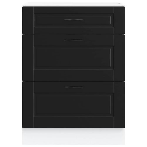 Szafka kuchenna dolna, Porto, czarna, materiał drewnopochodny na Arena.pl