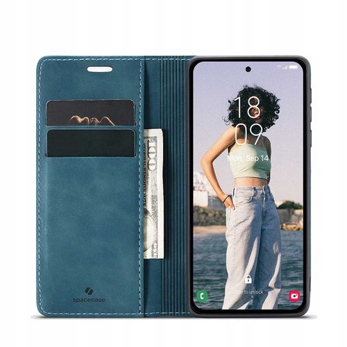 Spacecase Wallet Galaxy A32 5G Blue na Arena.pl