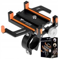 UCHWYT ROWEROWY NA TELEFON KIEROWNICĘ DO ROWERU ALUMINIOWY MOCNY