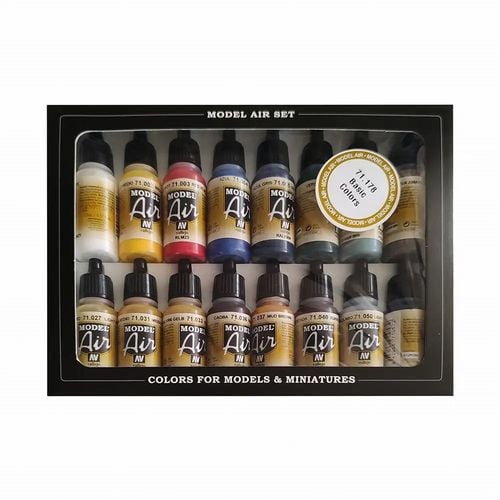 Vallejo: 71.178 - Model Air - Basic Colors (16x17 ml) na Arena.pl