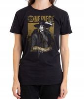 NETFLIX ONE PIECE MIHAWK ETCHED PORTRAIT - Print T-shirt LARGE