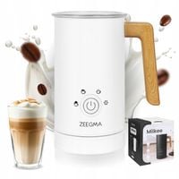 ELEKTRYCZNY SPIENIACZ do mleka Podgrzewacz KAWY PIANY LATTE BIAŁY 240ml