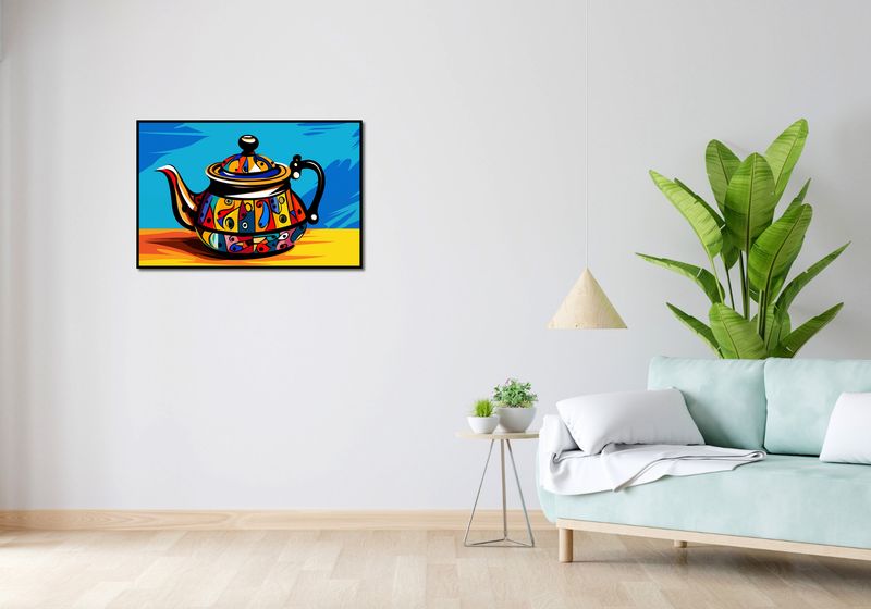 Plakat 86,4x56,8cm Może Herbatki? zdjęcie 4