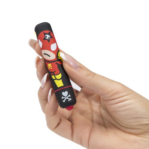 Mini wibrator - Tokidoki Mini Bullet Vibrator Black Rocket Man na Arena.pl