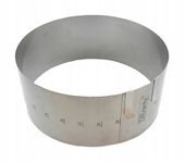 RANT OPASKA DO TORTU REGULOWANA DOROSIOWE RANTY PODZIAŁKA 20-28 H12cm