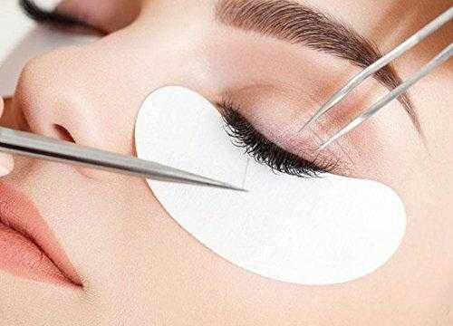 Płatki Pod Oczy Do Przedłużania Rzęs Żółte 50 Par zdjęcie 4