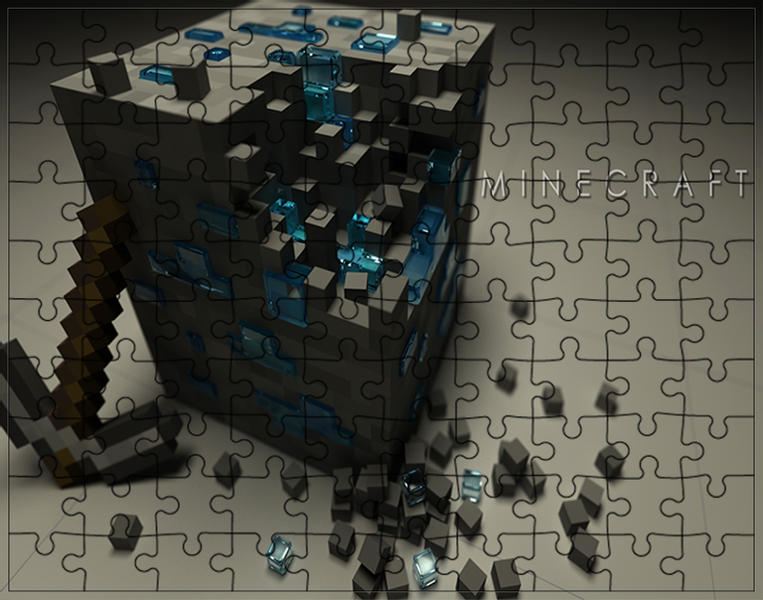 Puzzle Minecraft zdjęcie 1