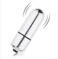 mini wibrator lovetoy xbasic bullet srebrny 10 prędkości 6 cm