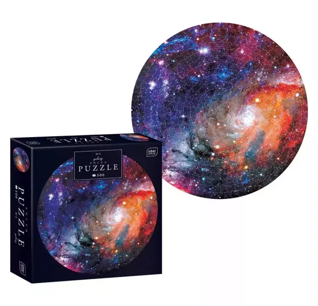 Puzzle 500 Round Galaxy 1 zdjęcie 1
