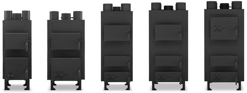 Piec szamotowy z nadmuchem NADMUCHOWY grzewczy WENTYLATOR koza 20kW na Arena.pl