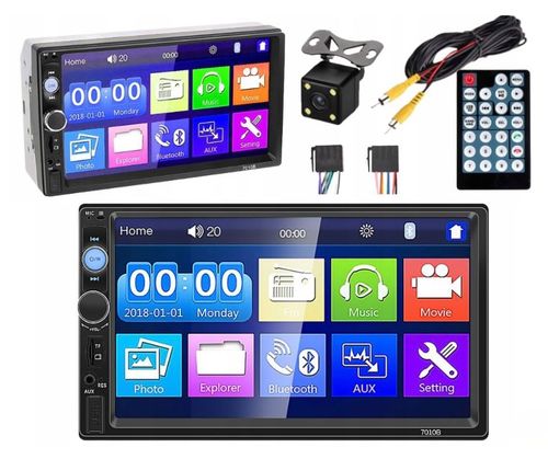 RADIO SAMOCHODOWE BLUETOOTH DOTYKOWE ANDROID 2DIN I PILOT na Arena.pl