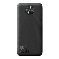 Powerbank 10000mAh USB-C USB-A 22.5W SCP QC PD - czarny