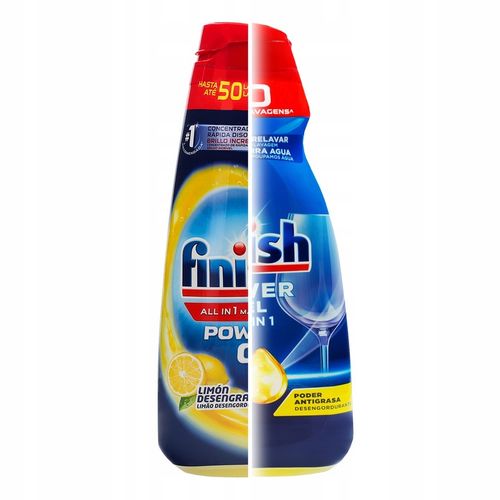 Finish Żel All in One do Zmywarki 2x 1L 100 myć Mix Lemon Orange na Arena.pl