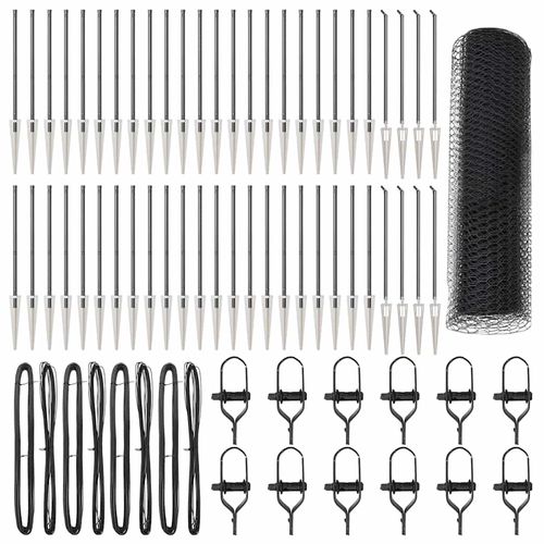 Ogrodzenie z słupkami Szary 0.6 x 100 m Stal pokryta PCV na Arena.pl