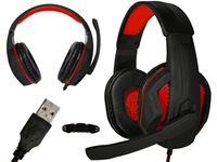 Słuchawki nauszne GAMING HEADSET HERO USB