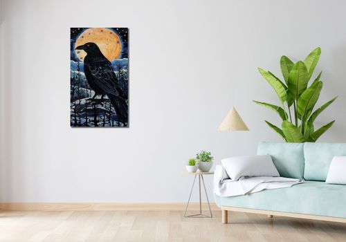 Obraz 50x90cm Kruczy Mąciciel na Arena.pl